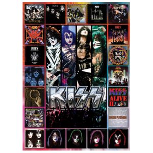 EuroGraphics Celebrities Collection: KISS The Albums 1000 Piece Puzzle (6000-5305)