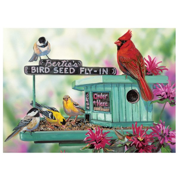 EuroGraphics Bertie's Bird Seed Fly-In 300 Piece Puzzle (8300-0604)