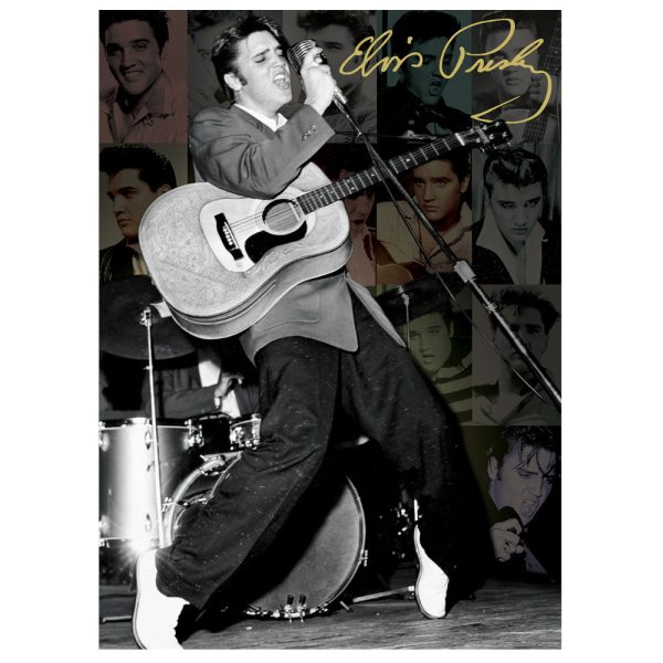 EuroGraphics Celebrities Collection: Elvis Presley Live At The Olympia Theater 1000 Piece Puzzle (6000-0814)