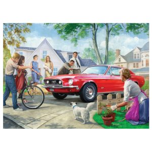 EuroGraphics Classic Car Collection: The Red Pony 1000 Piece Puzzle (6000-0956)