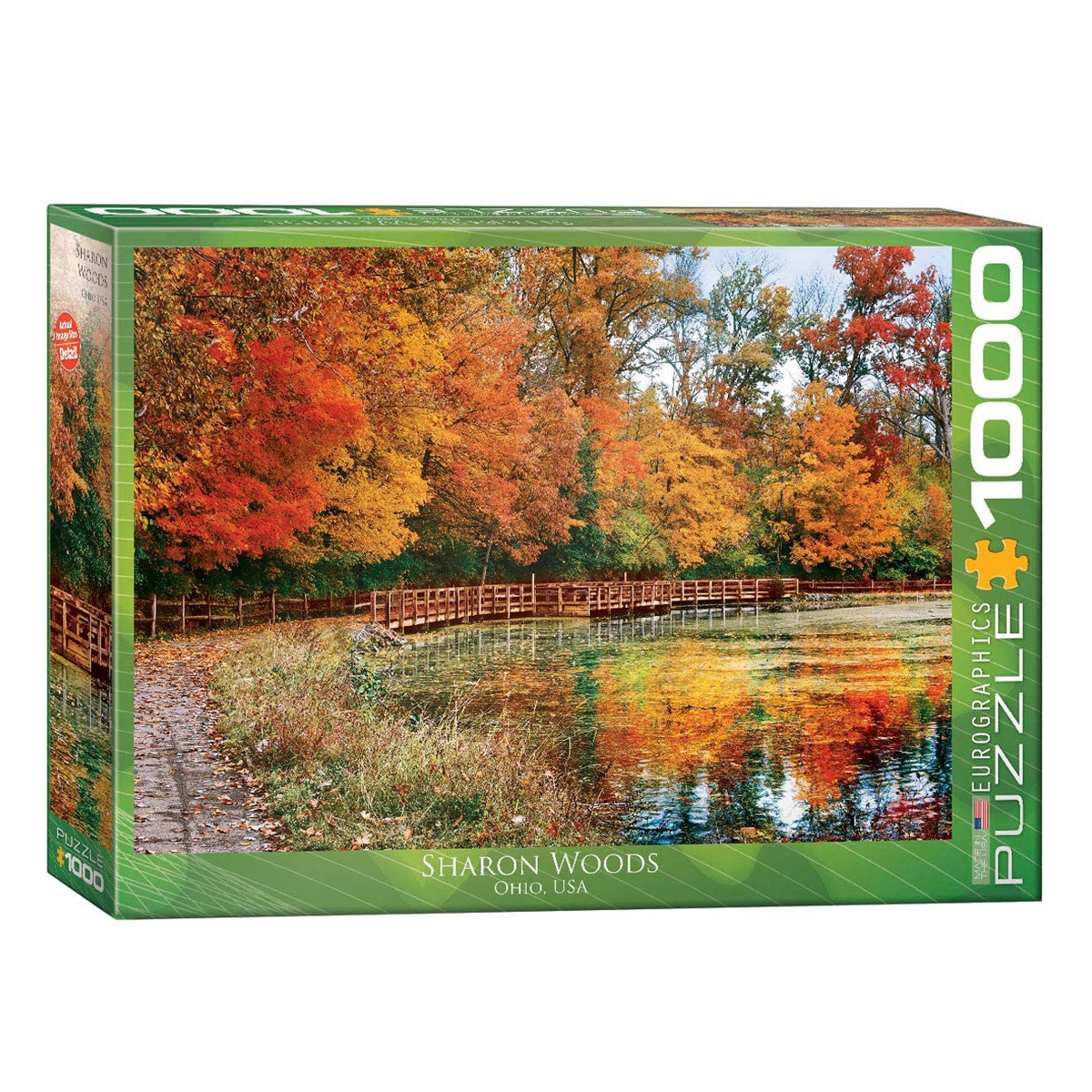 Autumn in an old park,1000 Piezas. Marca Eurographics, Ref: 6000-0979.