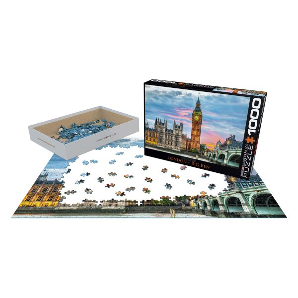 EuroGraphics Paris Eiffel Tower Puzzle (1000 Piece), Model:6000-0765