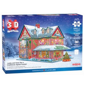 christmas house 3D