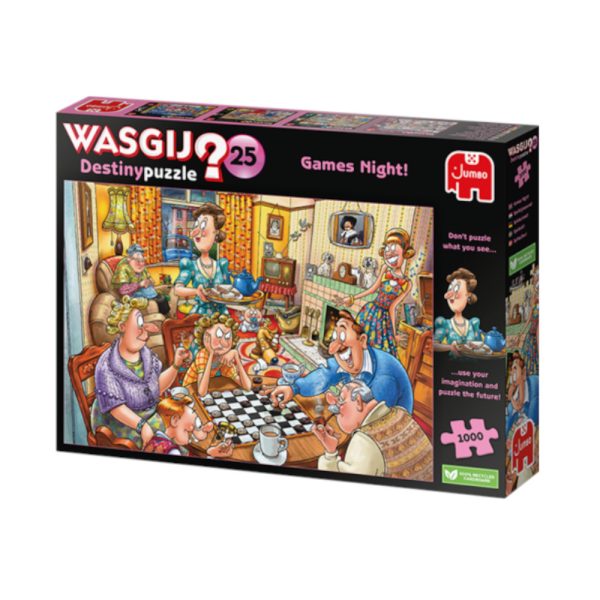 WASGIJ Destiny: Games Night Puzzle Box Image