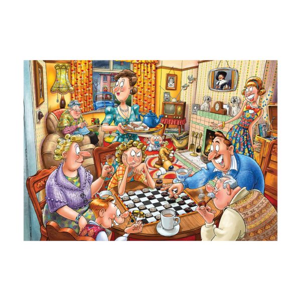 WASGIJ Destiny: Games Night Puzzle Image