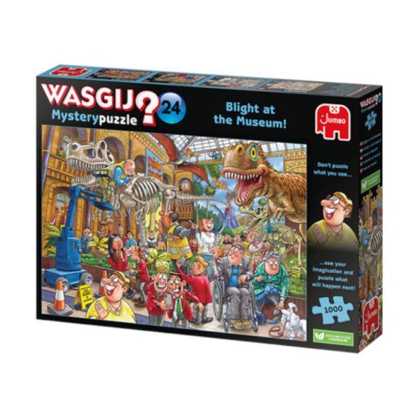 WASGIJ Mystery #24: Blight at the Museum Puzzle Box Image