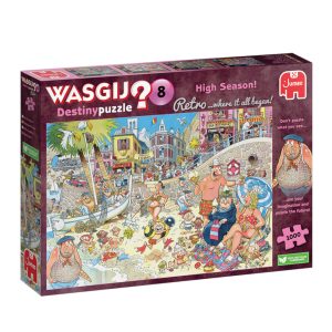 Wasgij Destiny 8: High Season 1000 piece Puzzle Box Image