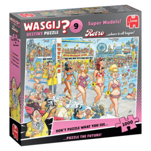 Wasgij Retro Destiny 9: Super Models! 1000 piece puzzle