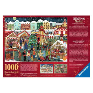 Ravensburger Christmas Market 1000 Piece Puzzle - Image 3