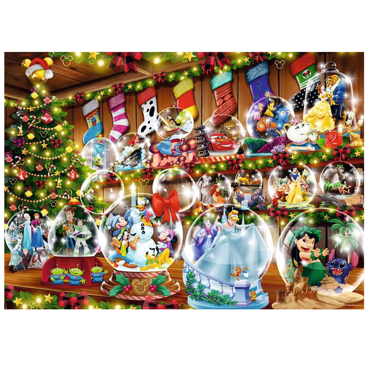 Comprar Ravensburger puzzle 1000 piezas Navidad Disney 16772