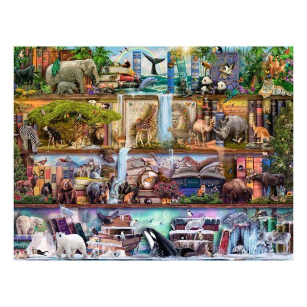 Ravensburger Wild Kingdom 2000 Piece good Jigsaw Puzzle