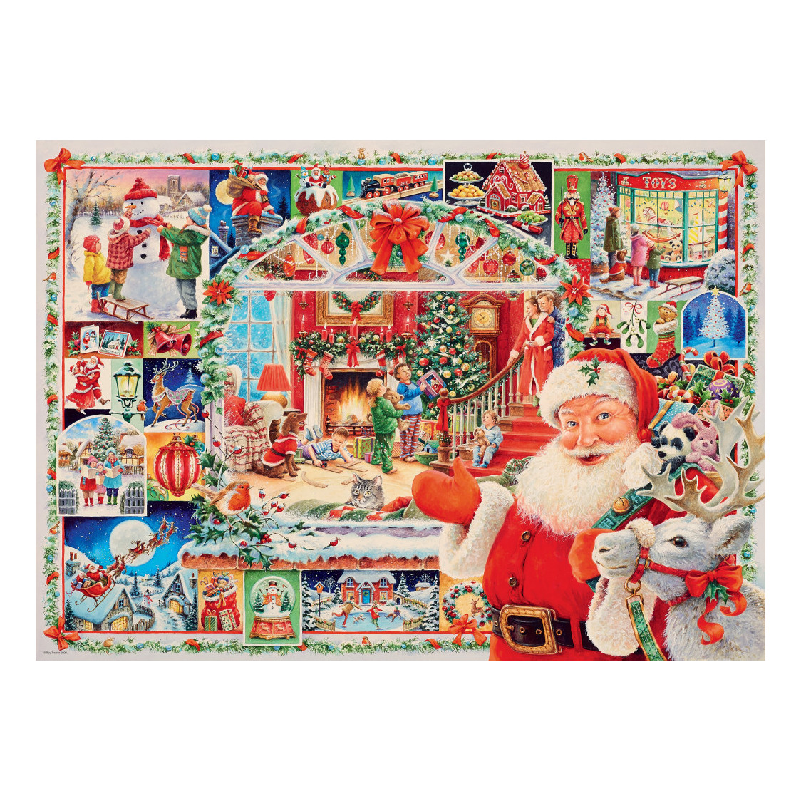 Merry Mischief Limited Edition Christmas Puzzle, 1000 Pieces, Ravensburger