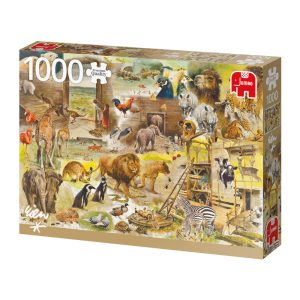 Jumbo Premium Collection: Building Noah's Ark Puzzle Box Image