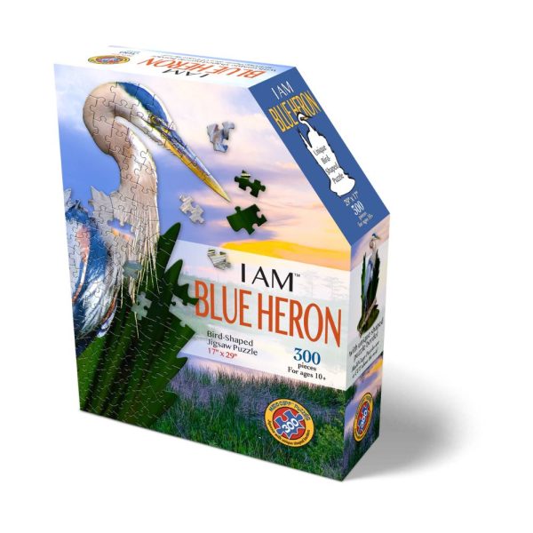 Madd Capp I Am Blue Heron 300 Piece Puzzle