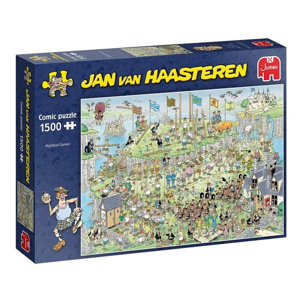 Jan vanHaasteren Highland Games Puzzle Box Image