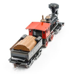 Metal Earth Wild West 4-4-0 Locomotive 3D Model Kit (MMS191) - Image 3
