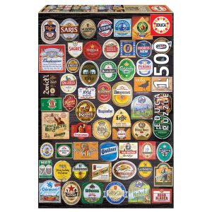 Educa Beer Labels Puzzle Box Image