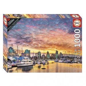 Educa Coal Harbor, British Columbia Puzzle Box Image