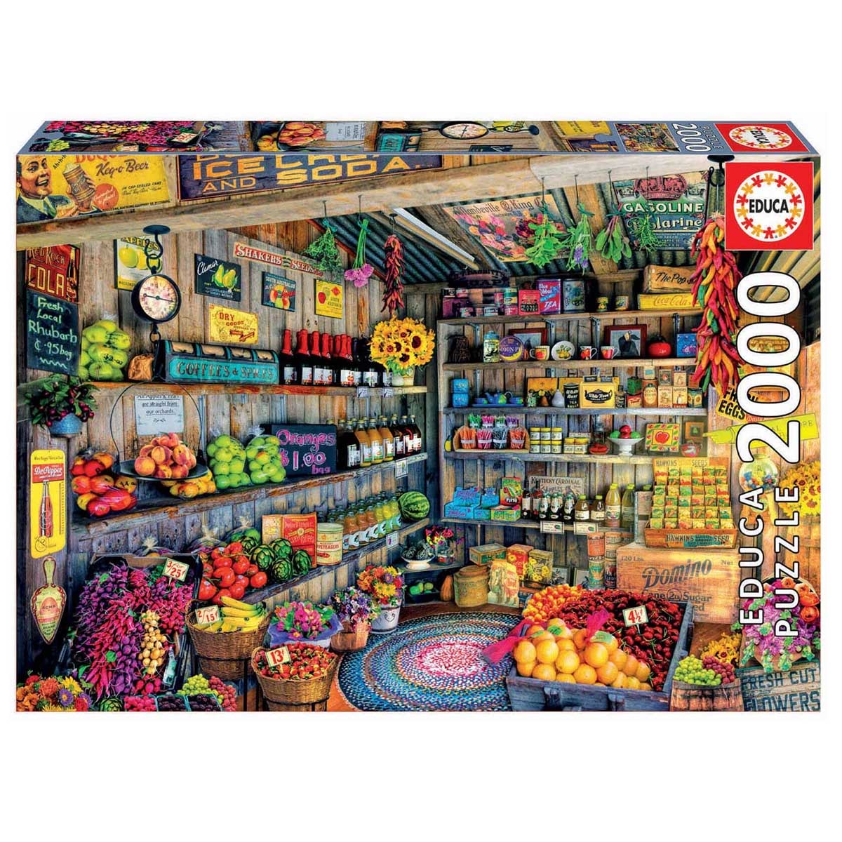  Educa Political Map of The World Puzzle, 1500-Piece : Toys &  Games