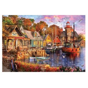 Educa The Harbour Evening 5000 Piece Puzzle (18015) - Image 4