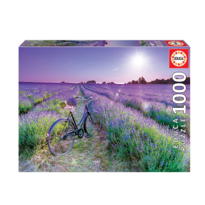 1000pc Bike in Lavender Field ⋆ Time Machine Hobby