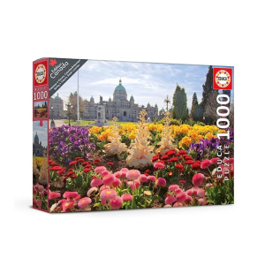 Educa Spring in Victoria, British Columbia Puzzle Box Image