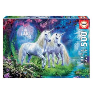 Educa Unicorns in the Forest Puzzle Box Image