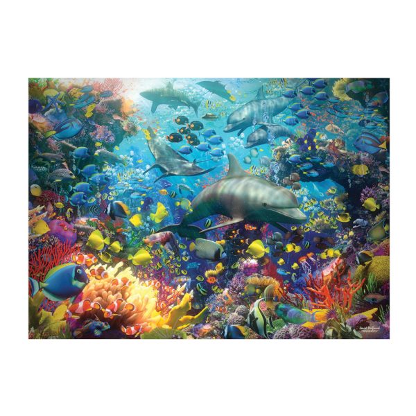Cobble Hill Vibrant Sea Puzzle Image