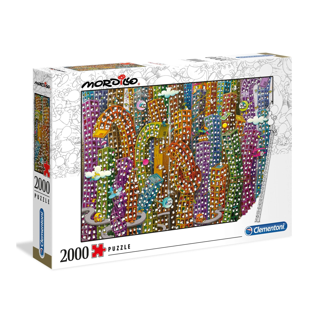 Puzzle 1000 pièces : Impossible puzzle : Mordillo