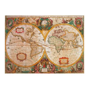 Educa Political World Map 1500 Piece Puzzle (18500)