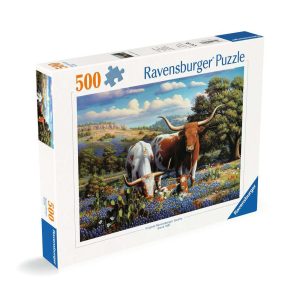 Ravensburger Loving Longhorns 500 piece puzzle