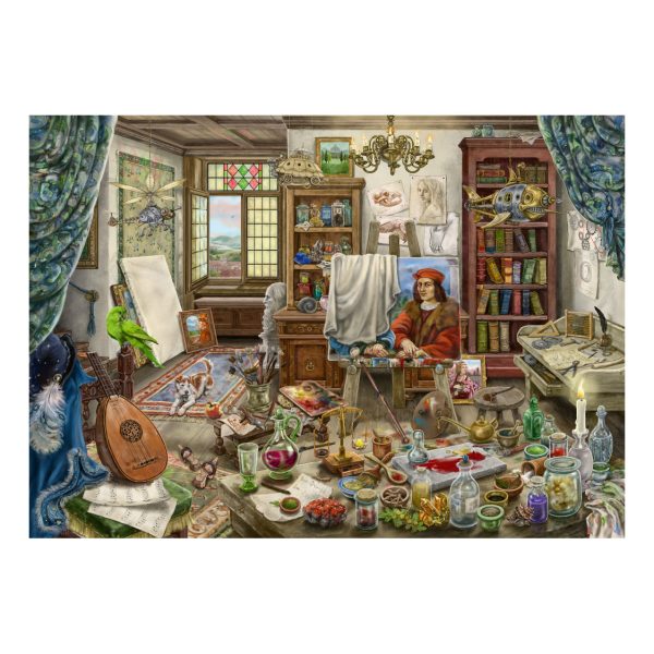 ESCAPE PUZZLE: Living Room, 99 Pieces, Ravensburger