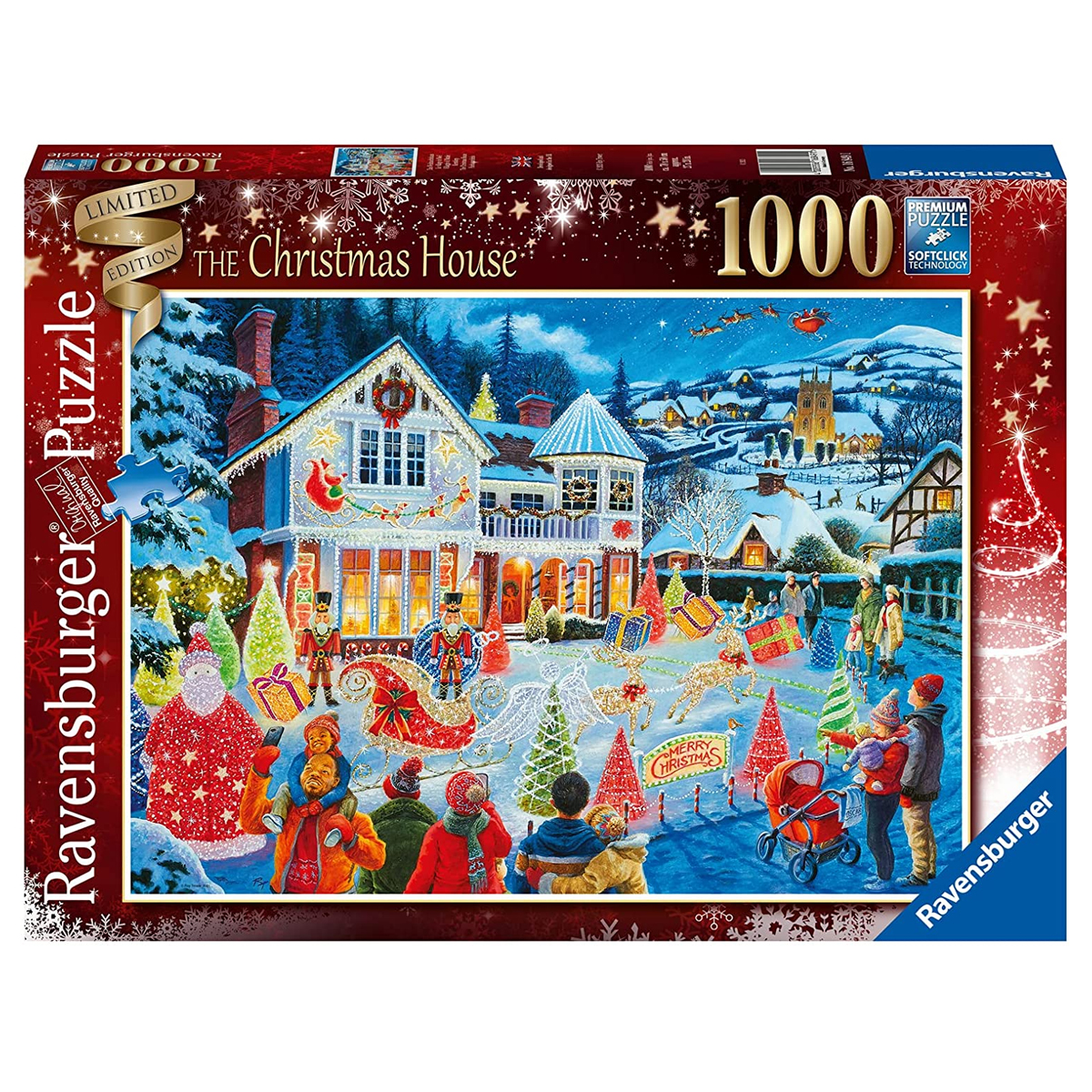 Ravensburger The Christmas House 1000 Piece Puzzle (16849)