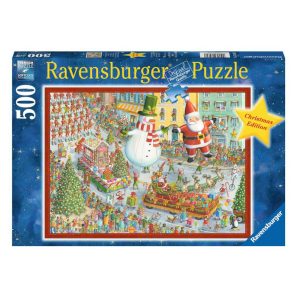 Ravensburger Here Comes Christmas Puzzle Box Image