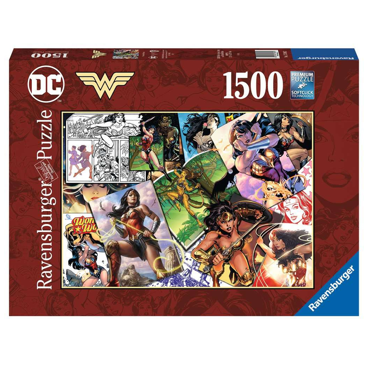 Wonder Woman Challenge of the s Board Game - Ravensburger DC