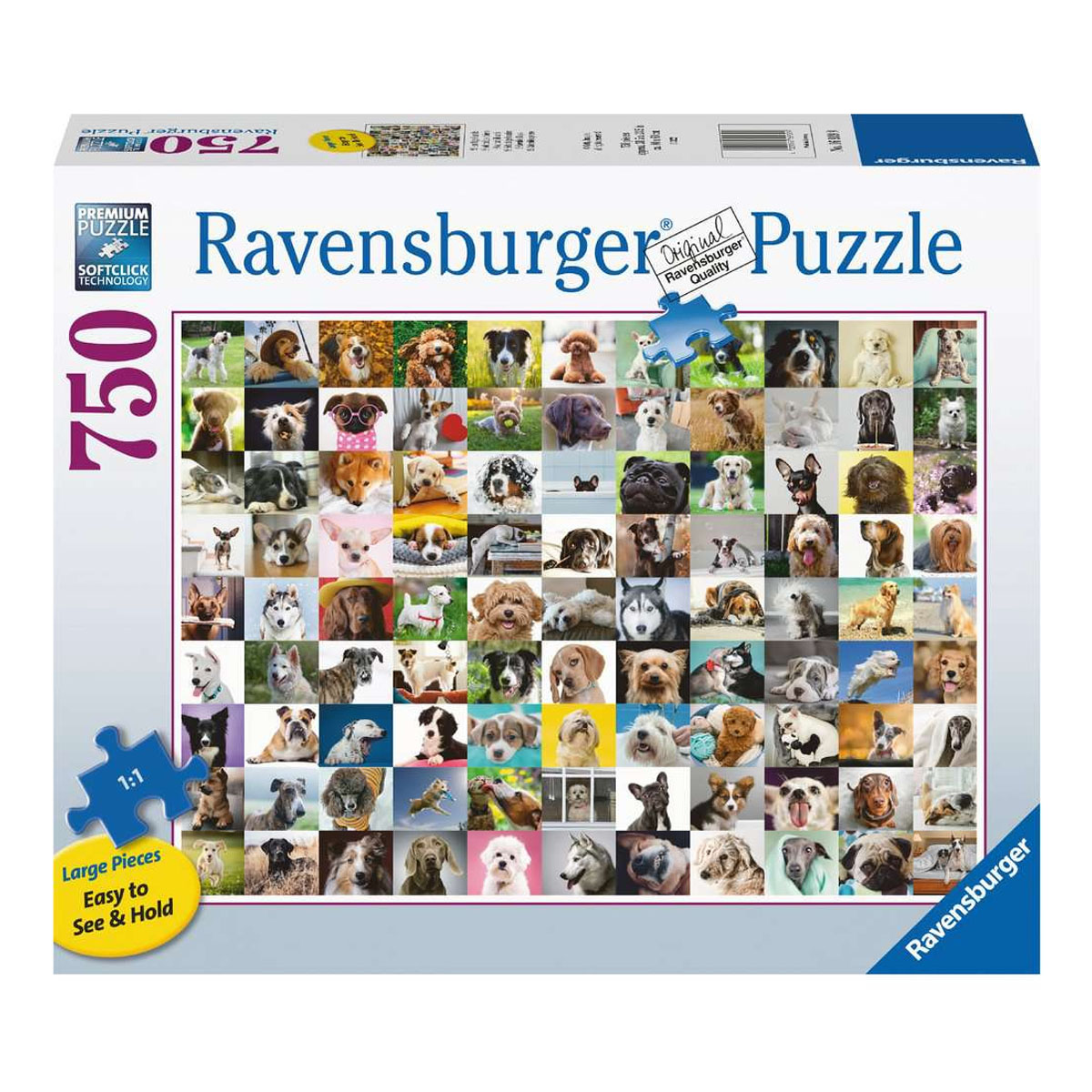 Ravensburger 15633 Puzzle, Dogs Galore! - 1000 pieces