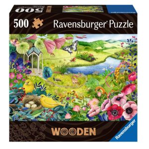 Ravensburger Nature's Garden Wooden Shaped Puzzle Box Image