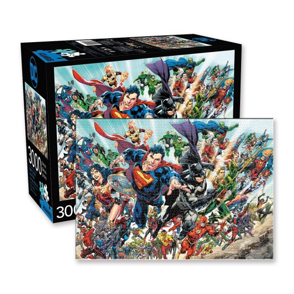 Comprar Puzzle Aquarius Héroes DC Cómics de 3000 Piezas - Aquarius-68512