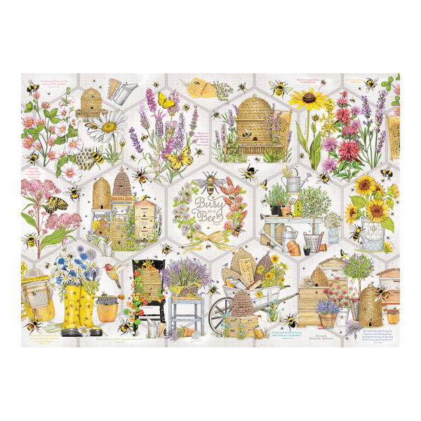 Cobble Hill Busy as a Bee Puzzle Image