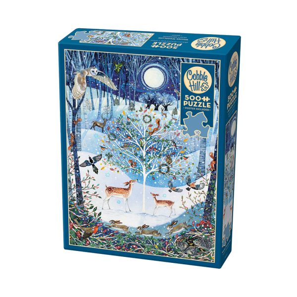 Cobble Hill Winter Woodland Puzzle Box Image