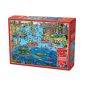 Cobble Hill DoodleTown: Gone Fishing Puzzle Box Image