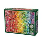 Cobble Hill Rainbow Collection: Colourful Rainbow Puzzle Box Image