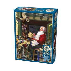 Cobble Hill Santa's Workbench Puzzle Box Image