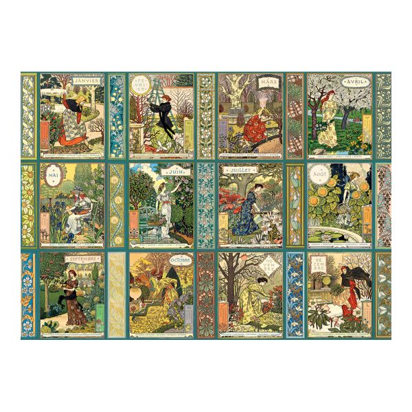 Cobble Hill Jardiniere: A Gardener's Calendar Puzzle Image