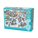Cobble Hill Hockey Town Puzzle Box Image