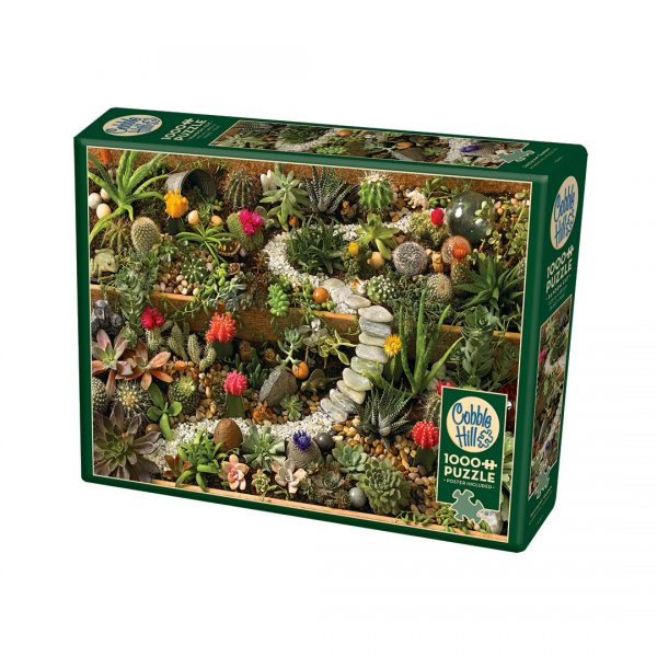 Cobble Hill Succulent Garden Puzzle Box Image