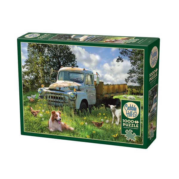 Cobble Hill Sheep Field Puzzle Box Image
