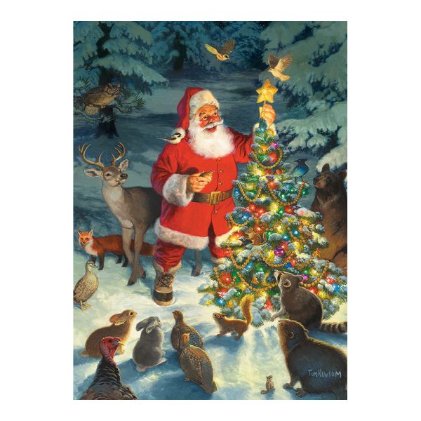 Cobble Hill Santa's Tree Puzzle Image
