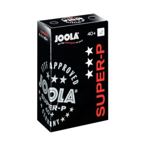 Joola Super-P 3 Star White Table Tennis Balls (6 pack)