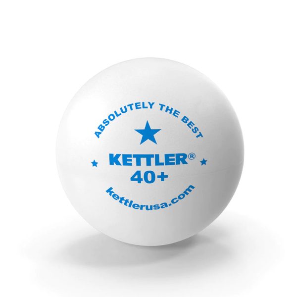 Kettler 1-Star Table Tennis Balls (6 pack)